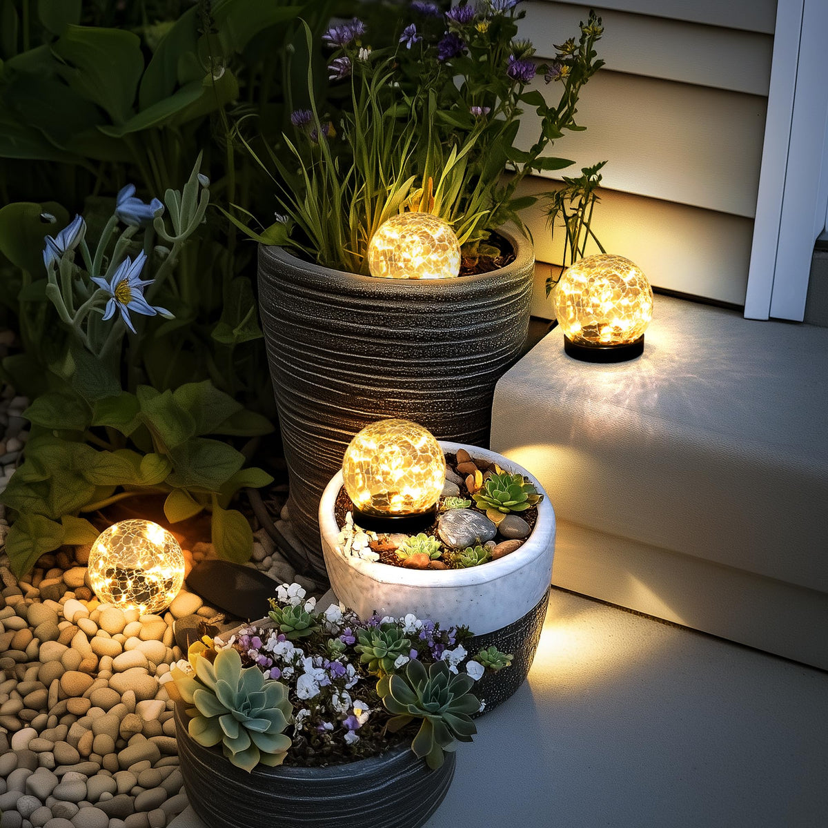 PATIOPIA easy installation with ground spikes or adhesive options