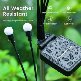PATIOPIA Easy setup with wire-free installation for flexible placement.