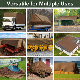 Patiobay tarpaulin is ideal for DIY projects and quick outdoor cover needs.