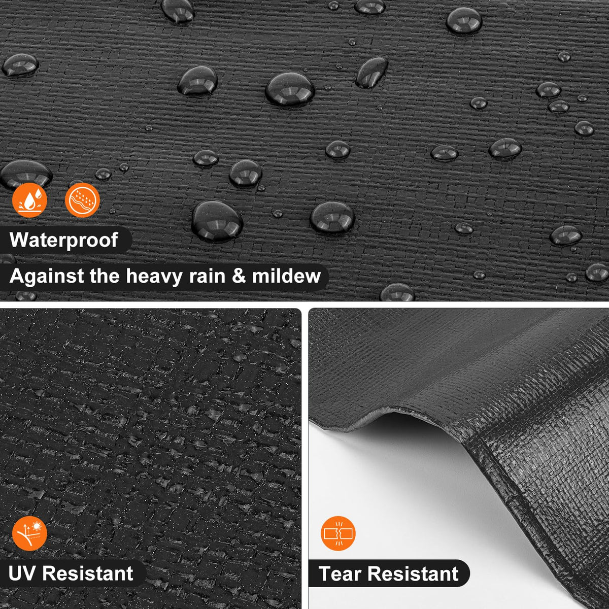 Patiobay tarp used for roofs, boats, pools