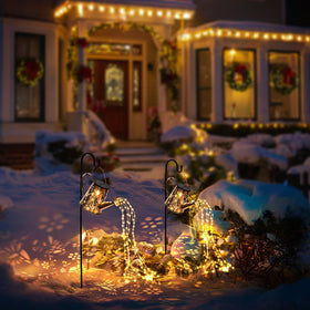 PATIOPIA IP65 waterproof rating protects against rain and snow outdoors