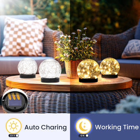 PATIOPIA outdoor globe light decor for porch and balcony