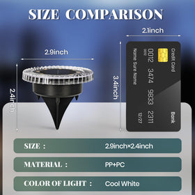 PATIOWIN auto on/off solar path light for effortless evening illumination.