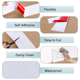 PATTENGO easy-maintenance surface resists dust and cleans with a quick wipe.