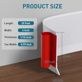 PATTENGO flexible vinyl material adapts to curved corners for a seamless fit.
