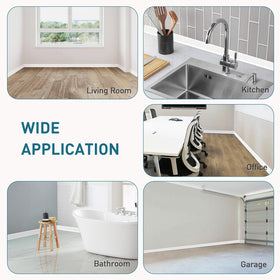 PATTENGO measuring and cutting-friendly design simplifies DIY renovations.