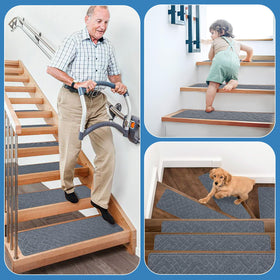 PATTENGO kid-elder-pet friendly treads improve grip and safety.