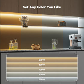 PAUTIX 360° RF remote control for easy brightness and color adjustments