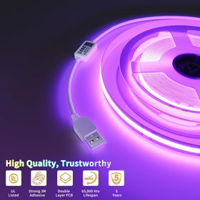 PAUTIX 4.92ft strip is bendable and cuttable for DIY installations