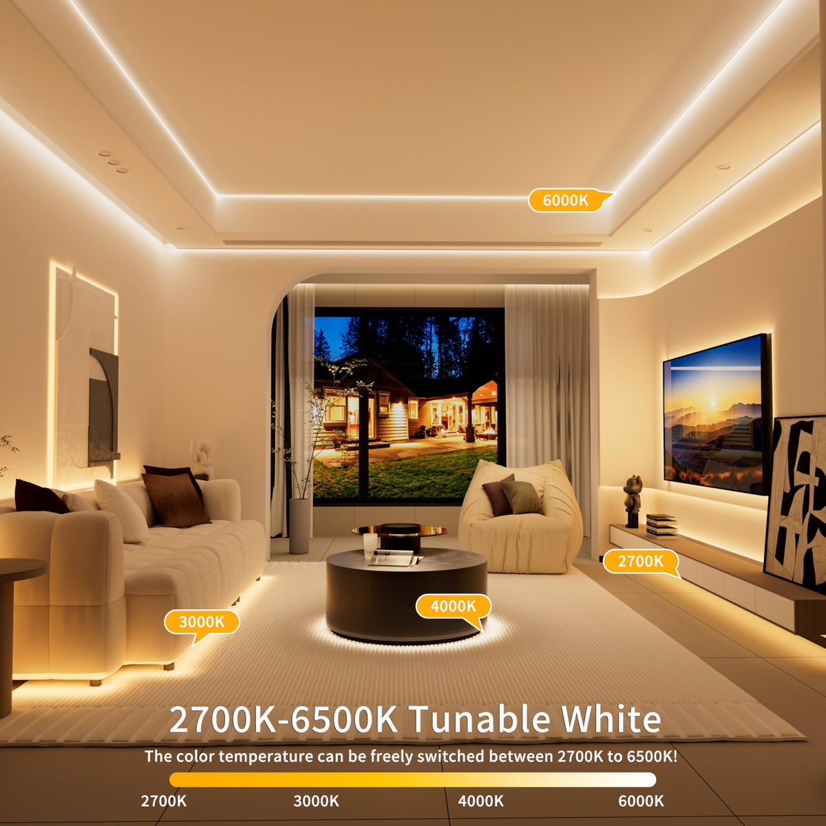 PAUTIX under-cabinet light shows slim COB strip for task lighting.
