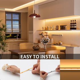 PAUTIX COB LED strip 65,000 hours lifespan indicator
