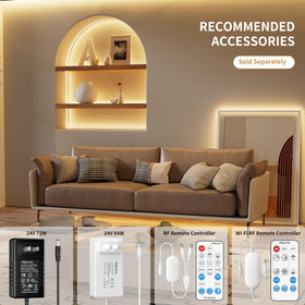 PAUTIX COB LED strip double-layer PCB for better heat dissipation