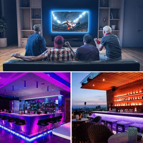 PAUTIX flexible COB strip supports creative shapes for displays and accents