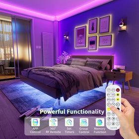 PAUTIX remote and app control enable convenient color changes and scenes