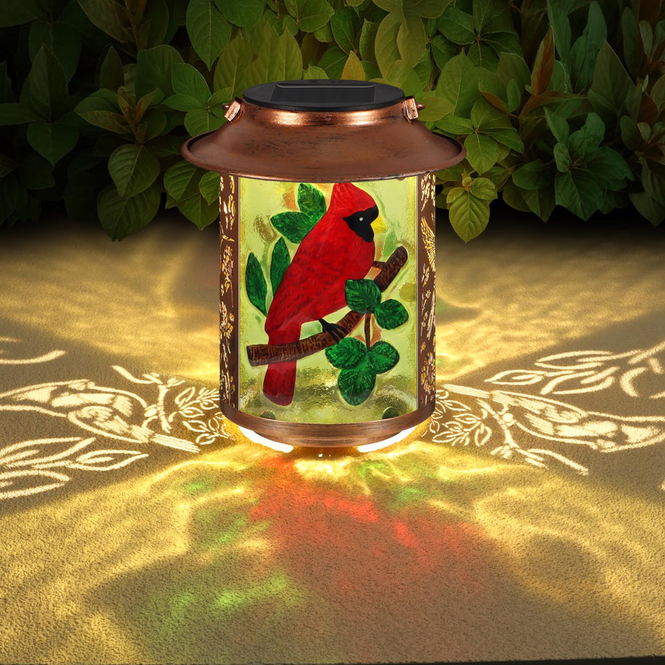 Pawatee Cardinal outdoor waterproof lantern for durable ambient lighting on porches and gardens.