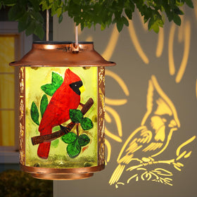 Pawatee Cardinal wall-mount lantern adds weatherproof illumination to walls and entryways.
