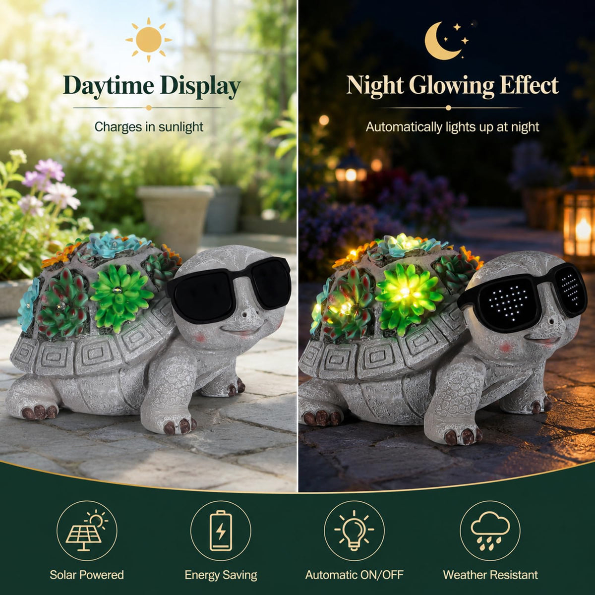 Pawatee gift ready solar garden statue makes a thoughtful outdoor present