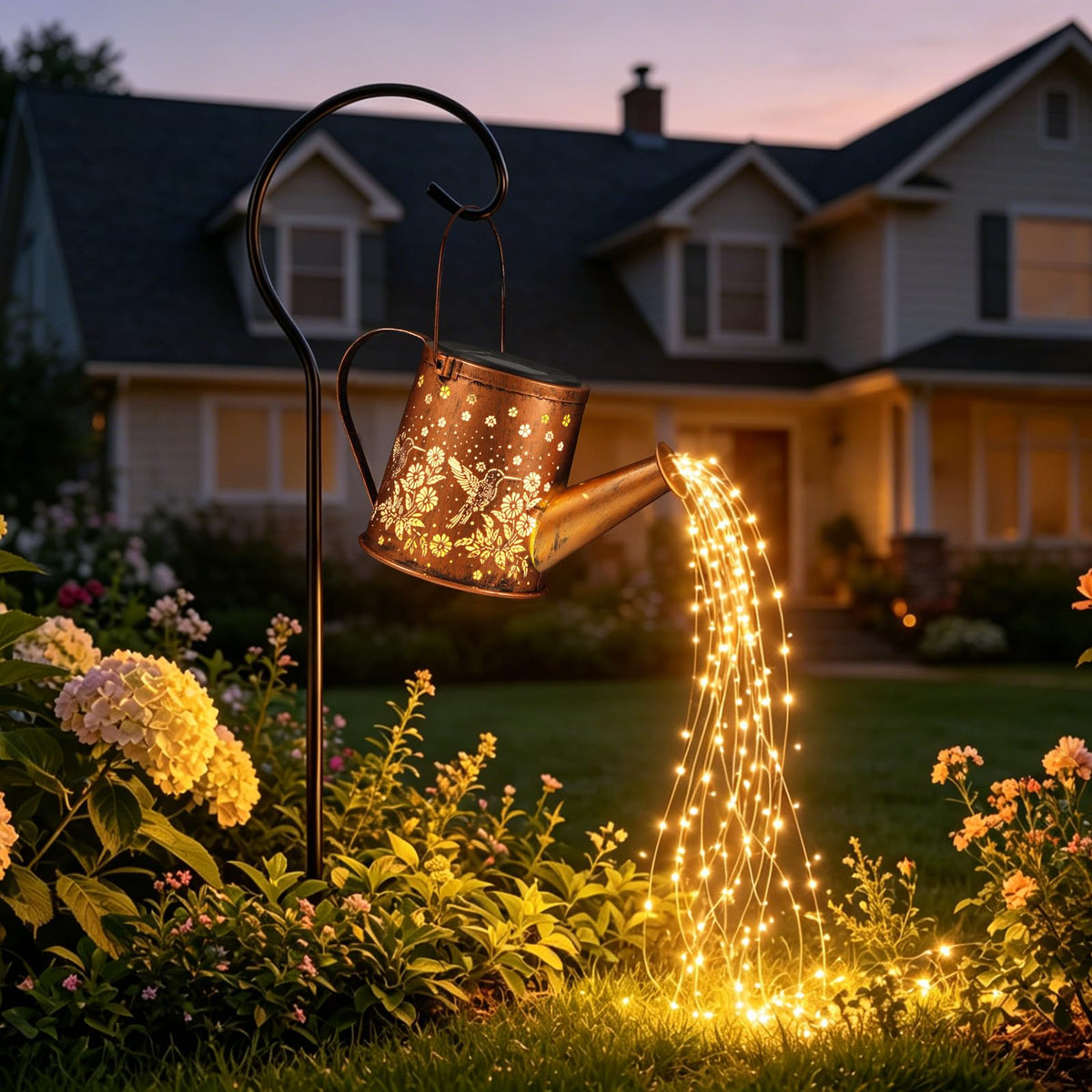 Pawatee landscape LED light offers waterproof, year round garden illumination