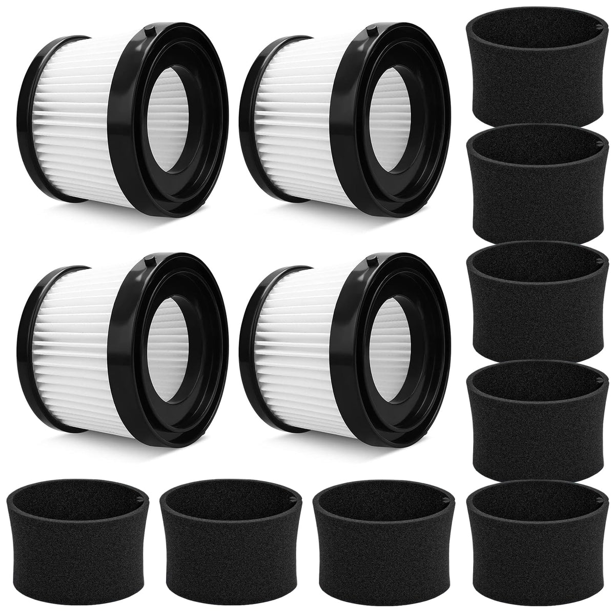 PAYUDAL DCV501HB filter pack 4 offers reliable replacements for compatible vacuums.