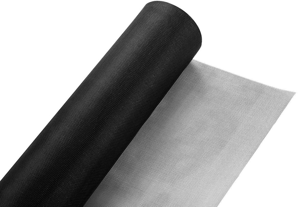 Pazaka fiberglass screen roll 59x100 front view with near-transparent weave for clear visibility
