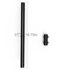 PBD Extension Pole compatible with 1in J-pole mounts for versatile installation.