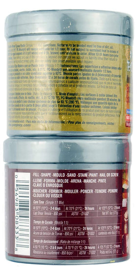 PC-Woody mixing tool shown with epoxy parts for precise ratio