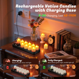PChero remote-controlled tea light for easy room-wide ambiance control.