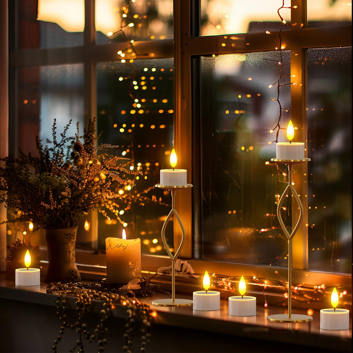 PChero garden path lighting offers safe flickering glow