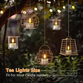 PChero solar tea light complements lanterns and jars
