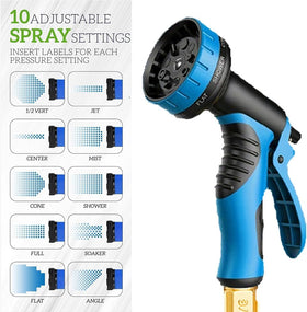 PCLOOV indoor sink hose attachment offers 50ft full-extension reach for flexible watering.