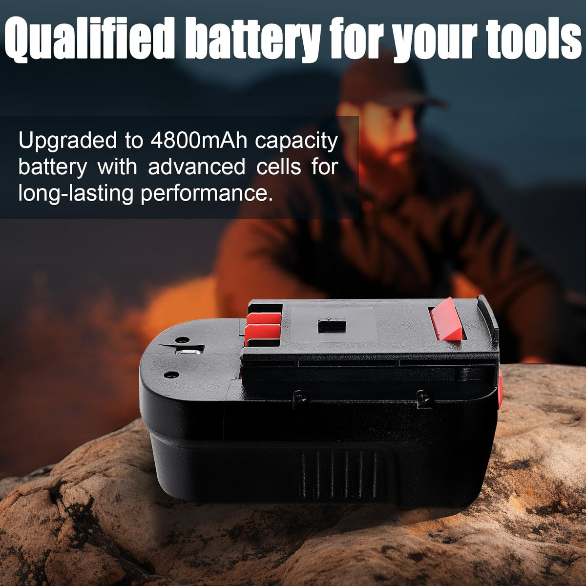 PDstation replacement battery with safety protection system.