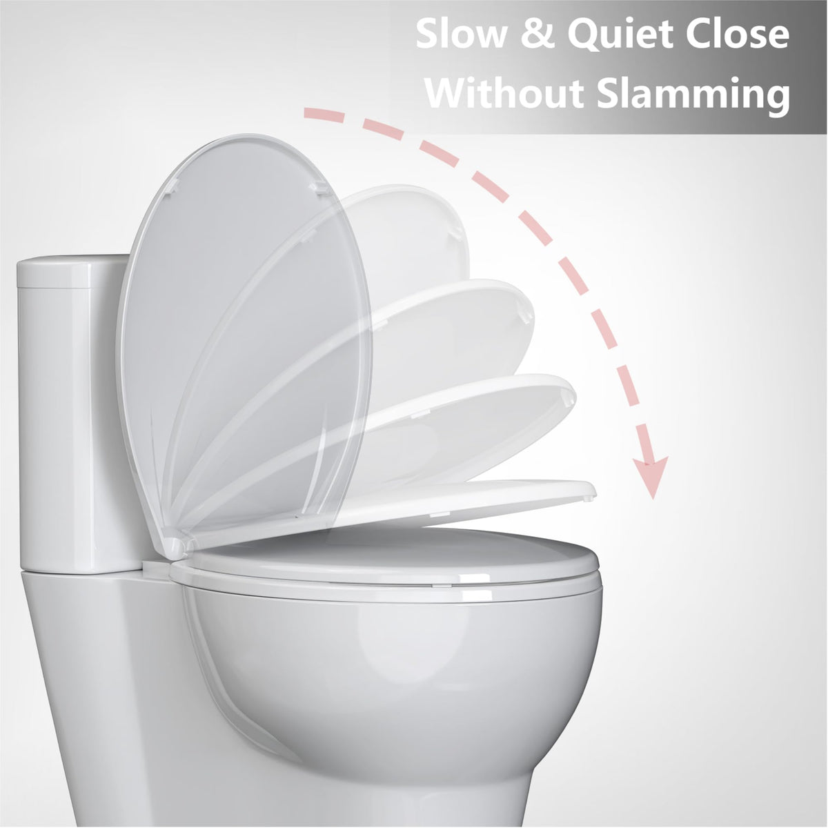 PeacefulHues child-friendly design protects little fingers during toilet training.
