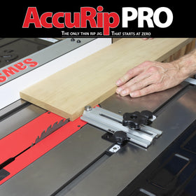 Peachtree AccuRip Pro stable cuts during multiple passes for cabinetry work