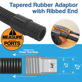 Peachtree anti-kink flexible hose emphasizes smooth airflow during use
