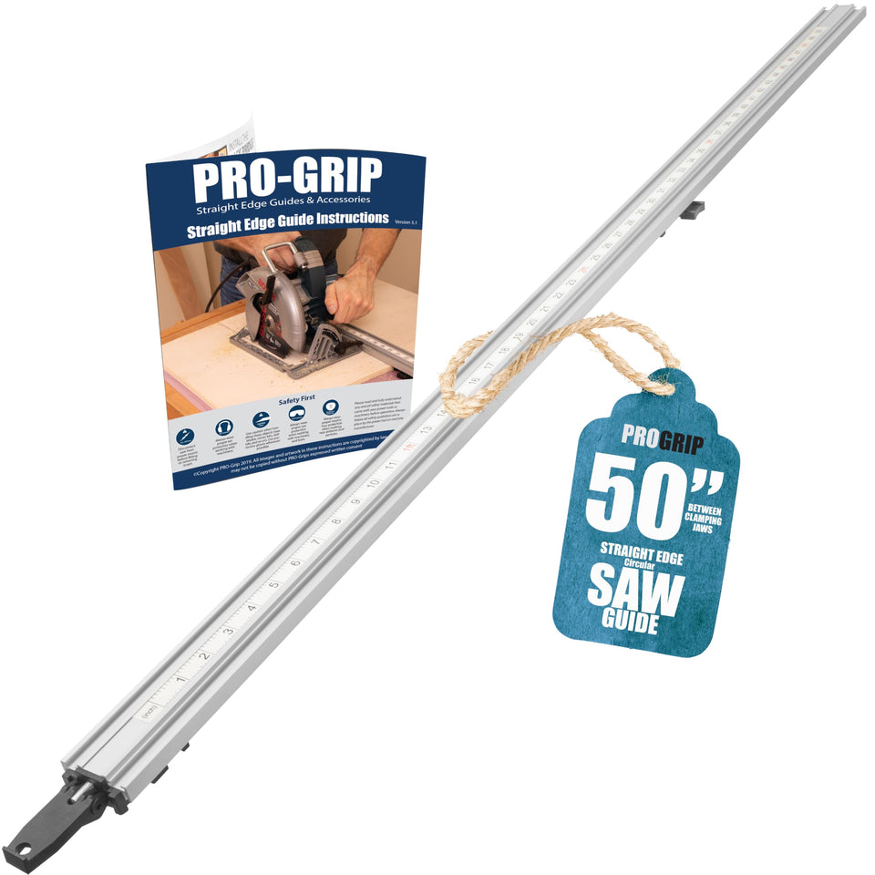 Peachtree ProGrip straight edge clamp rail for precise edge guidance and cutting efficiency