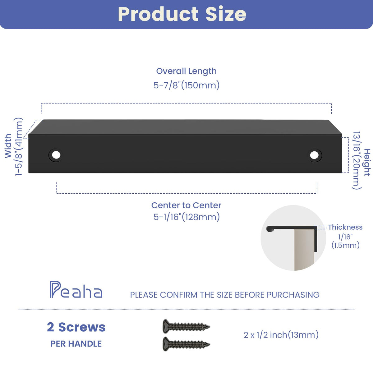 Peaha aluminum close-up shows durable one-piece construction.