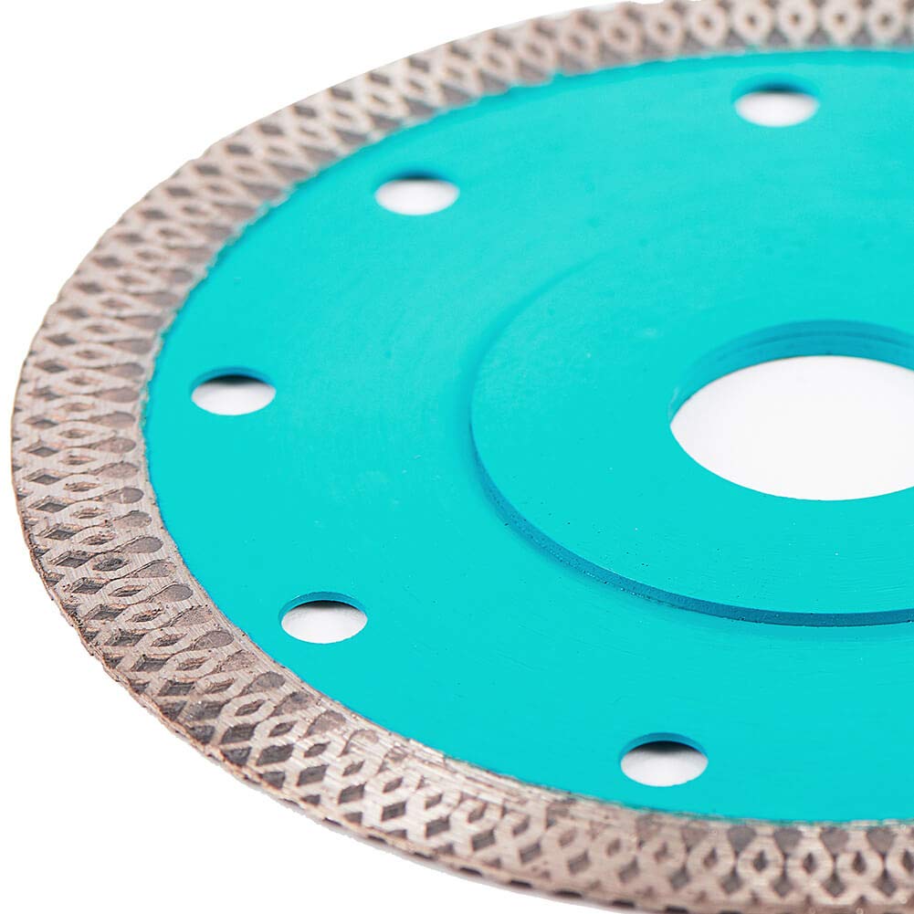 PEAKIT Supper Thin Tile Blade supports dry and wet cutting.