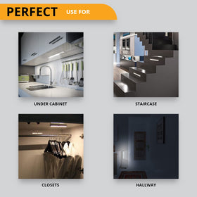 PeakPlus 10-LED fixture provides bright, safe visibility in dim hallways.