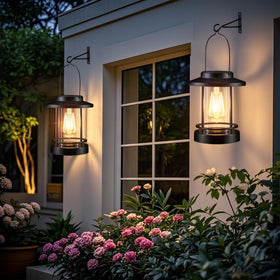 Pearlstar backyard lanterns add a cozy glow for gatherings.