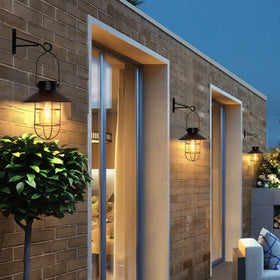 Pearlstar lantern with hanging hook option for versatile mounting