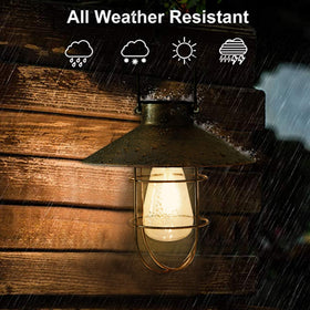 Pearlstar solar lantern warm white LED glow enhances romantic evenings