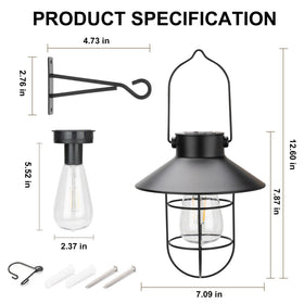 Pearlstar lantern with waterproof design withstands weather