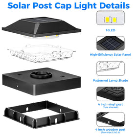 Peasur lamp auto on/off ensures nighttime lighting without manual operation