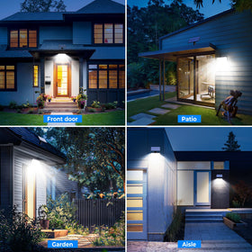 Peasur IP65 rating ensures durable performance in rain and dusty environments.