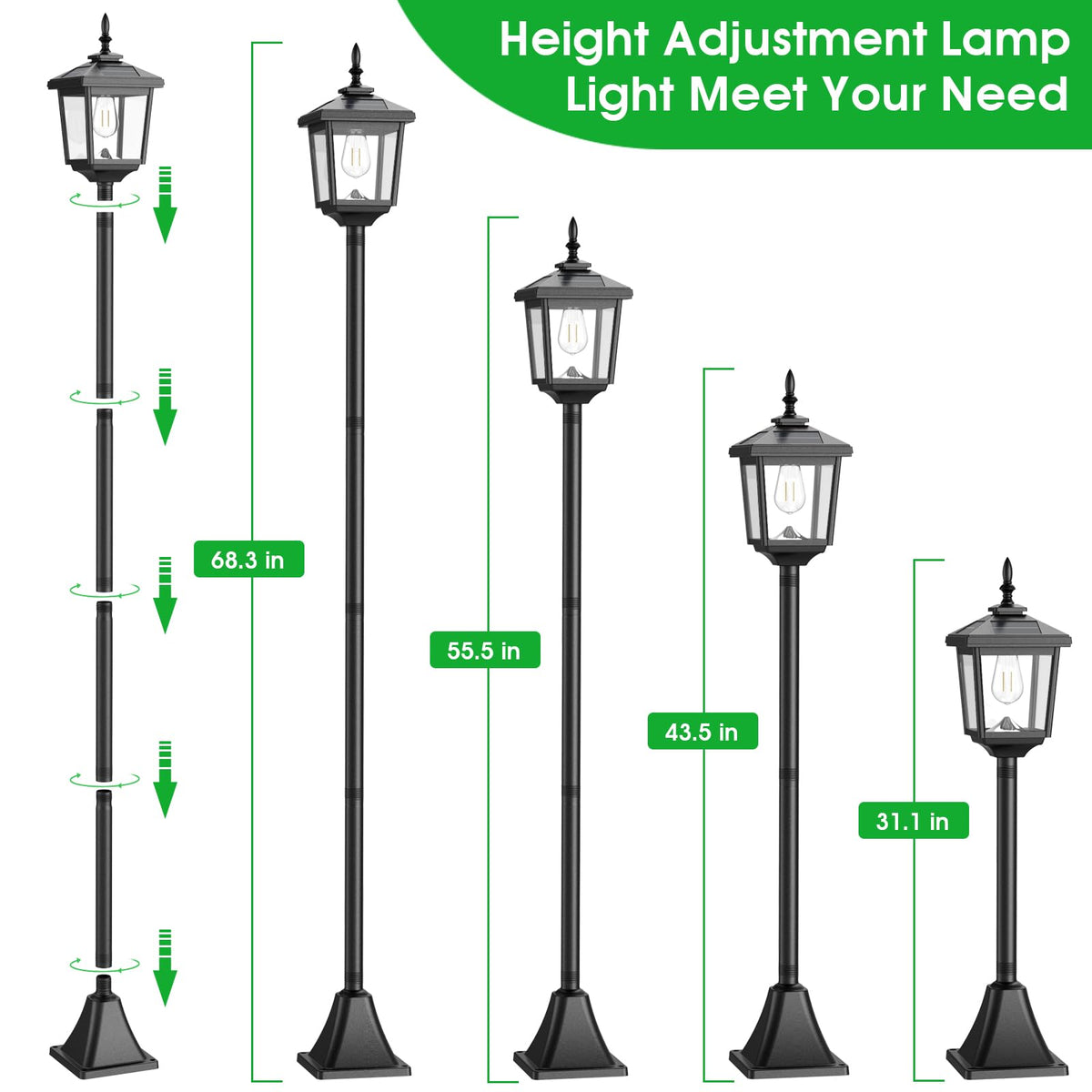 PEATOP all-in-one lighting solution for driveways and paths