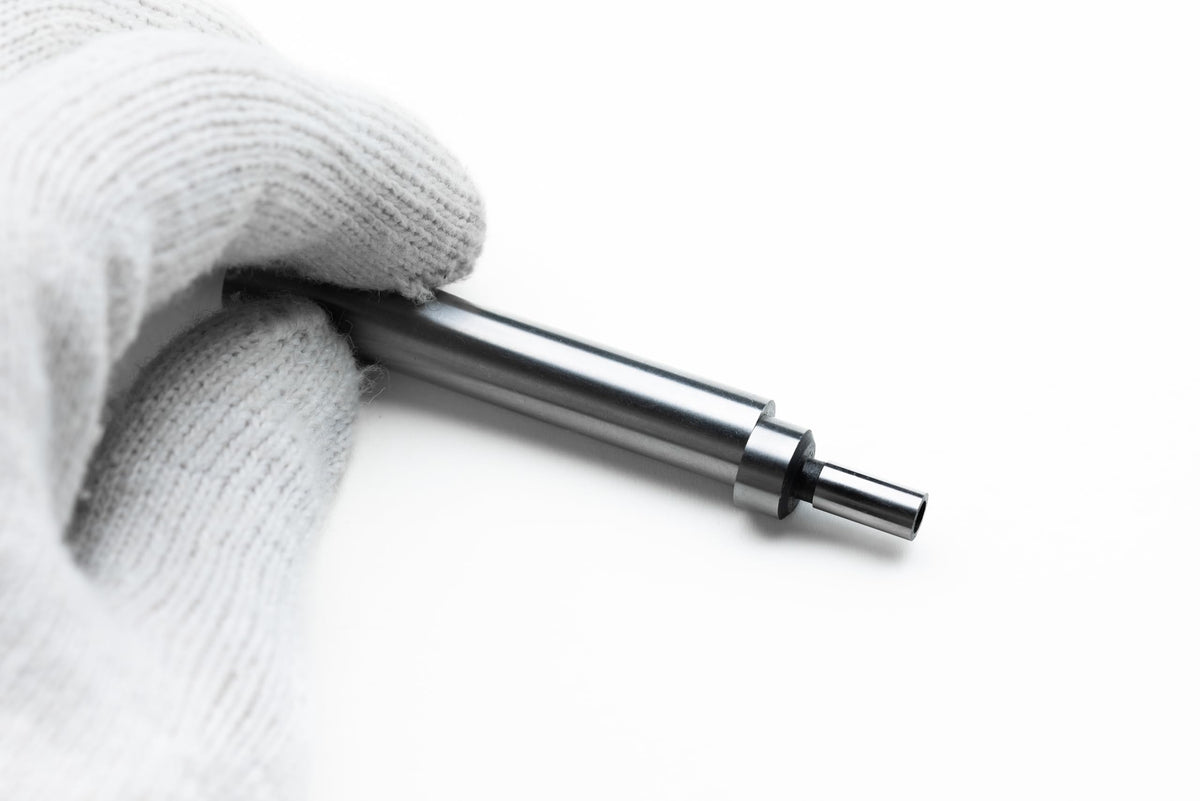 PEC Tools 3/8 inch shank shown for compatible shoulder and slot work.