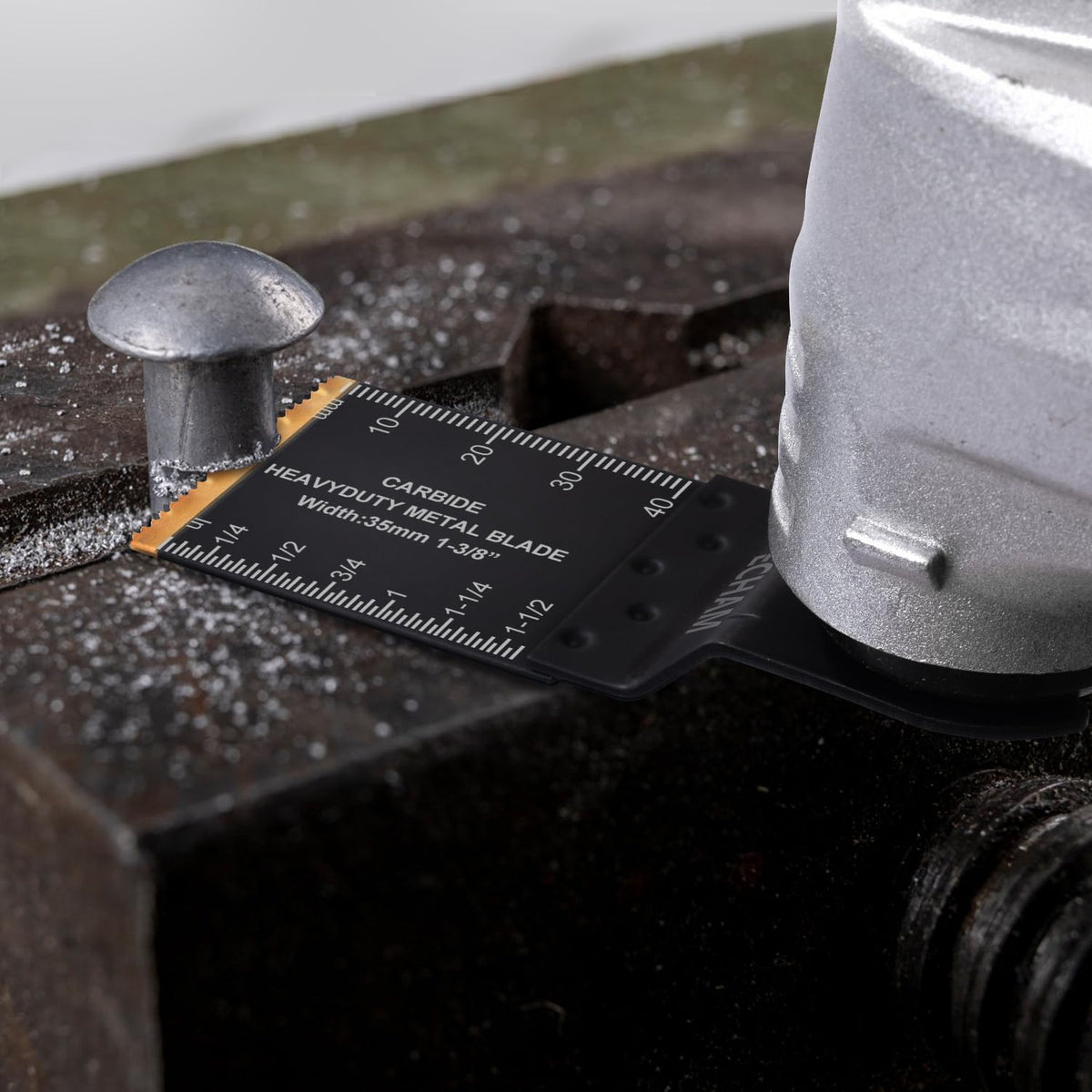 PECHAM metal cutting blade for nails, bolts, and screws installations
