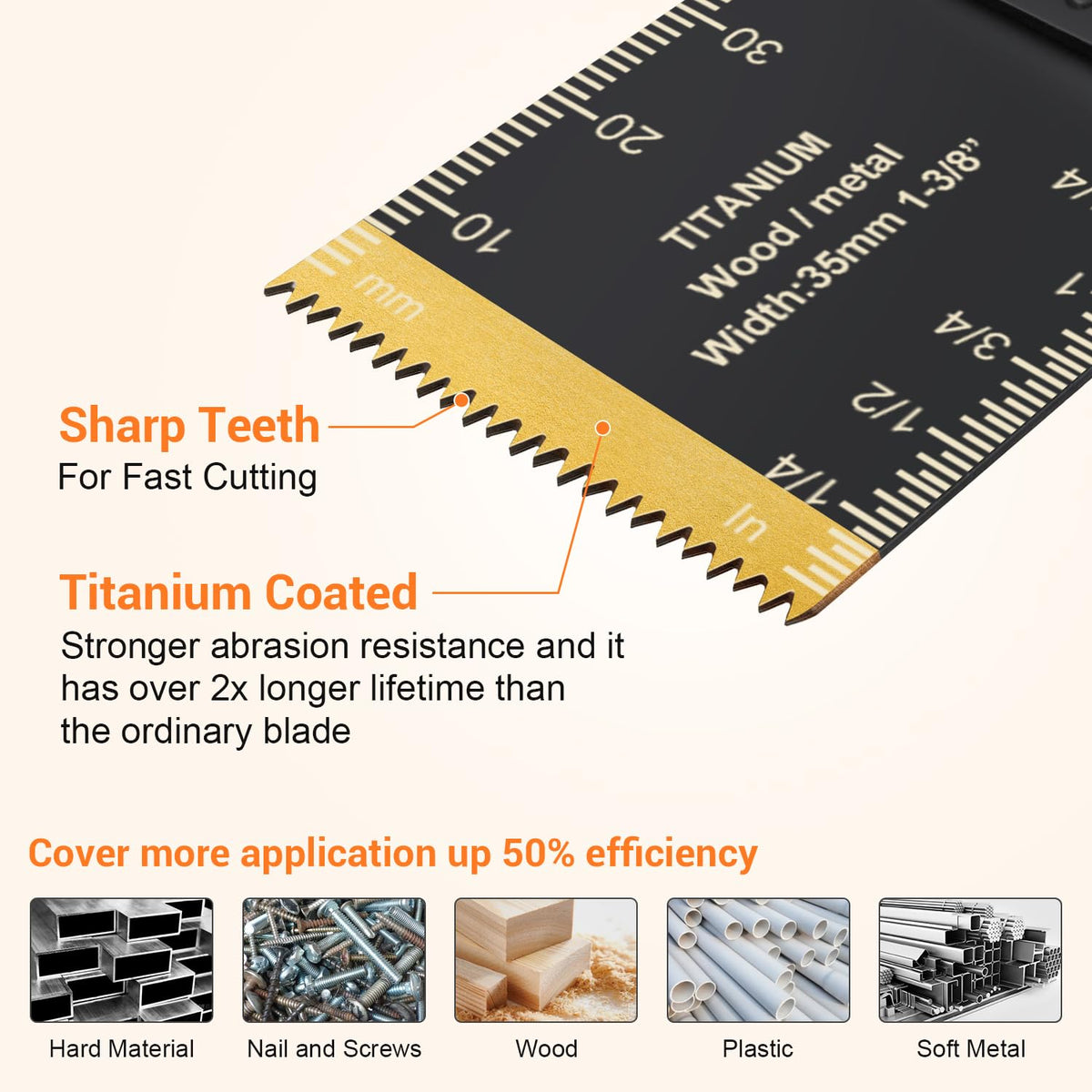 PECHAM precision-cutting design enables quick, accurate material work.
