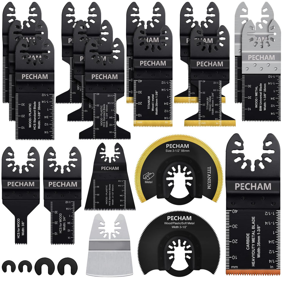 PECHAM titanium-coated blade for durable metal cutting and long tool life