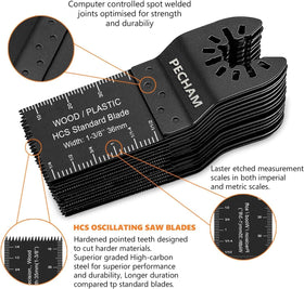 PECHAM two C-clip adapters extend compatibility with Rockwell and Worx tools.